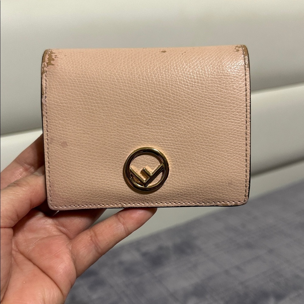 Fendi Compact Leather Wallet - Picture 13 of 13